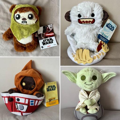 Buy & Sell Littlehampton Arun - Photos for Star Wars x4 Plush Toys NEW Disney Store cute
