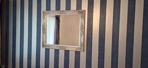 Buy & Sell Willenhall Walsall - Photos for Ornate silver mirror size 75cm long and 63cm