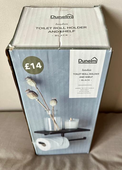 Buy & Sell Littlehampton Arun - Photos for Dunelm Toilet Roll Holder & Shelf Boxed new