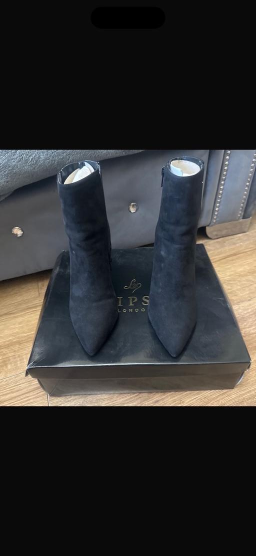 Buy & Sell Enfield Highway Enfield - Photos for Lipsy Black Heeled Ankle Boots – Pointed Toe