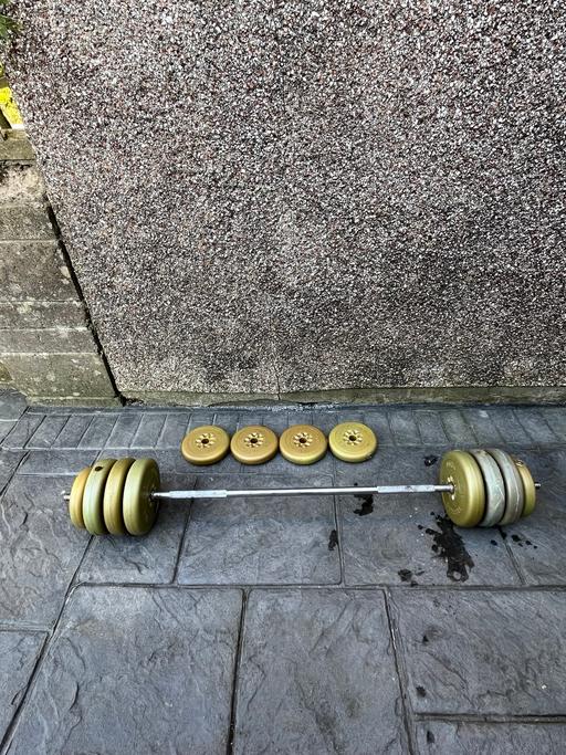 Buy & Sell Cross Keys Caerphilly - Wales - Photos for 40 KG weights + barbell bundle