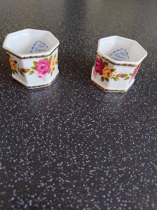 Buy & Sell Woodthorpe Charnwood - Photos for Pair of Sheer Elegance Bone china napkin ring