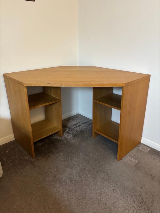 Buy & Sell Penge South East London - Photos for John Lewis Abacus corner desk oak veneer