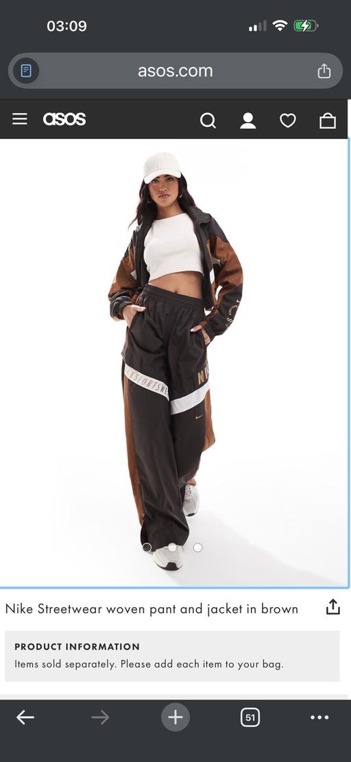 Buy & Sell Stonebridge North West London - Photos for Nike Brown tracksuit (sold out)