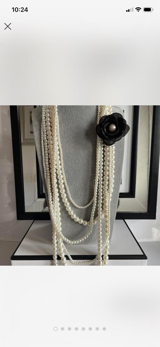 Buy & Sell Hamilton South Lanarkshire - Photos for Gorgeous new 6 rows long pearl necklace