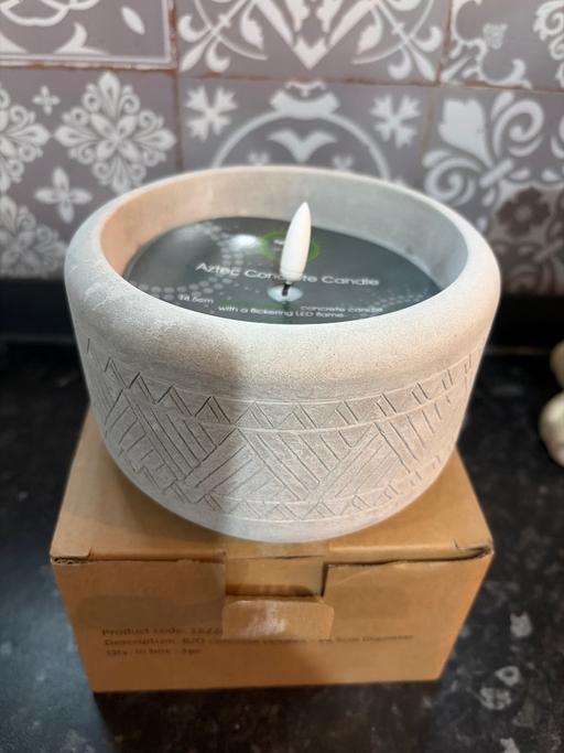 Buy & Sell Stechford Birmingham - Photos for Concrete candle