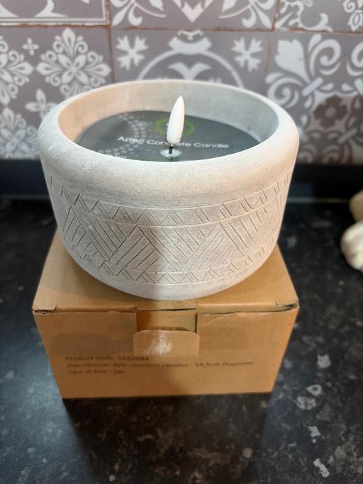 Buy & Sell Ward End Birmingham - Photos for Concrete candle
