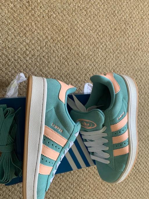 Buy & Sell Barbican Central London - Photos for BNWT size 4.5 Adidas Campus in Mint Green