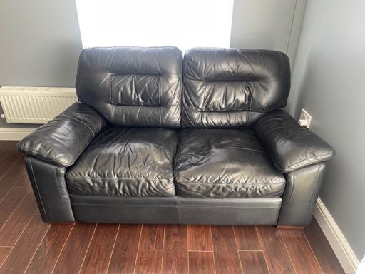 Buy & Sell Featherstone South Staffordshire - Photos for Black leather sofas