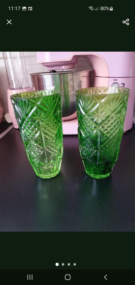 Buy & Sell Upper Gornal Dudley - Photos for pair vintage glass vases