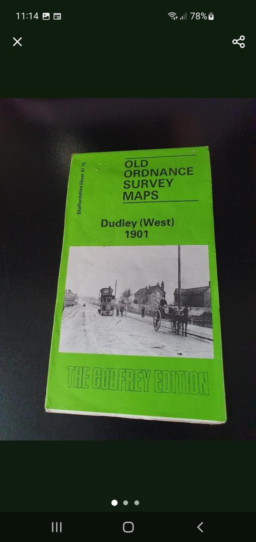 Buy & Sell Upper Gornal Dudley - Photos for old ordnance survey map