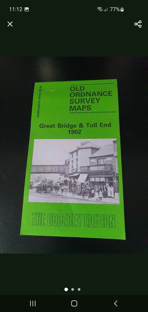 Buy & Sell Upper Gornal Dudley - Photos for old ordnance survey map