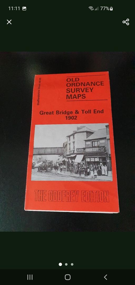 Buy & Sell Upper Gornal Dudley - Photos for old ordnance survey map