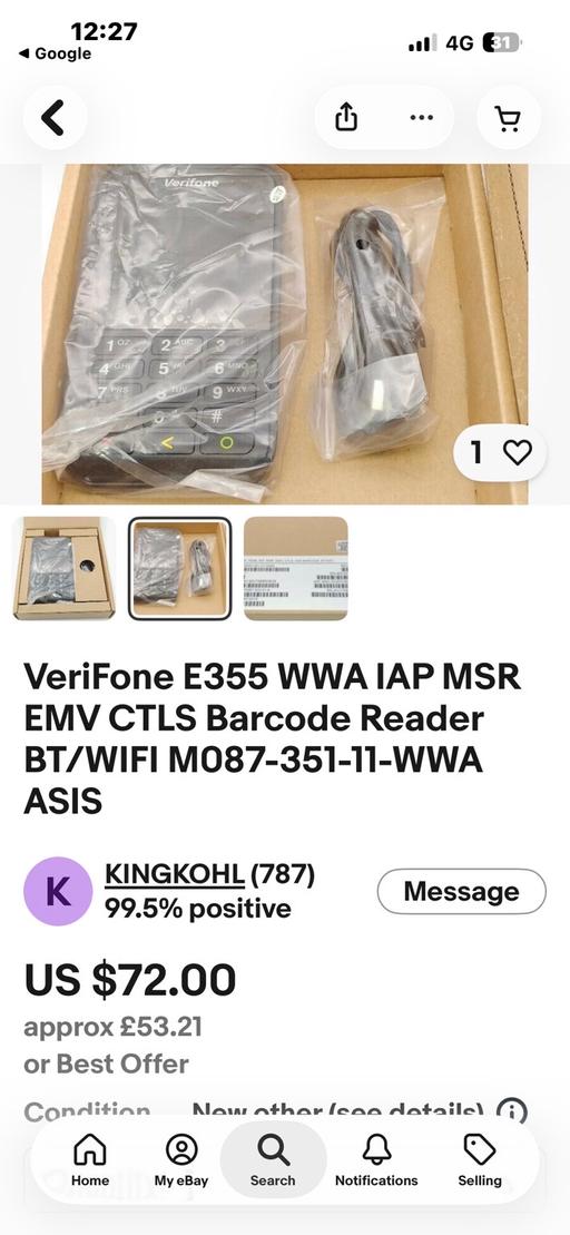 Buy & Sell Bessacarr Doncaster - Photos for Verfone card readers