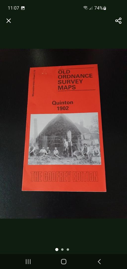 Buy & Sell Upper Gornal Dudley - Photos for old ordnance survey map