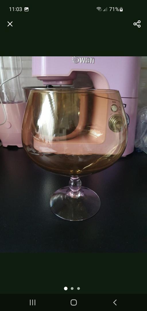 Buy & Sell Upper Gornal Dudley - Photos for vintage 1970s cognac/balloon vase