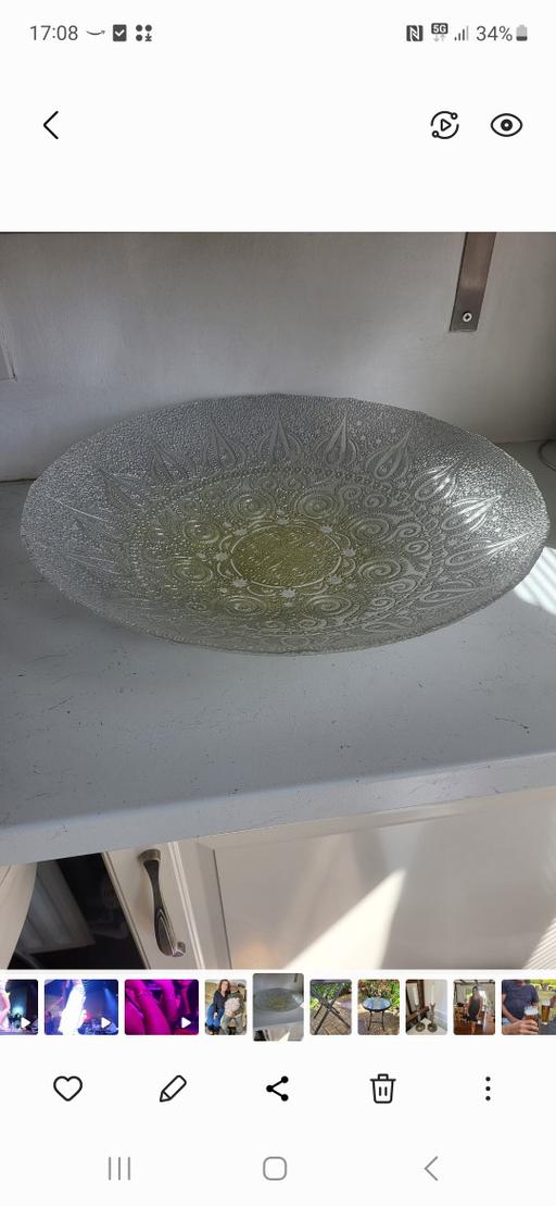 Buy & Sell Freezywater North London - Photos for beautiful glass fruit bowl