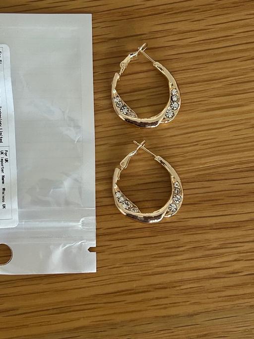 Buy & Sell Northville South Gloucestershire - Photos for Ladies rhinestone circle earrings