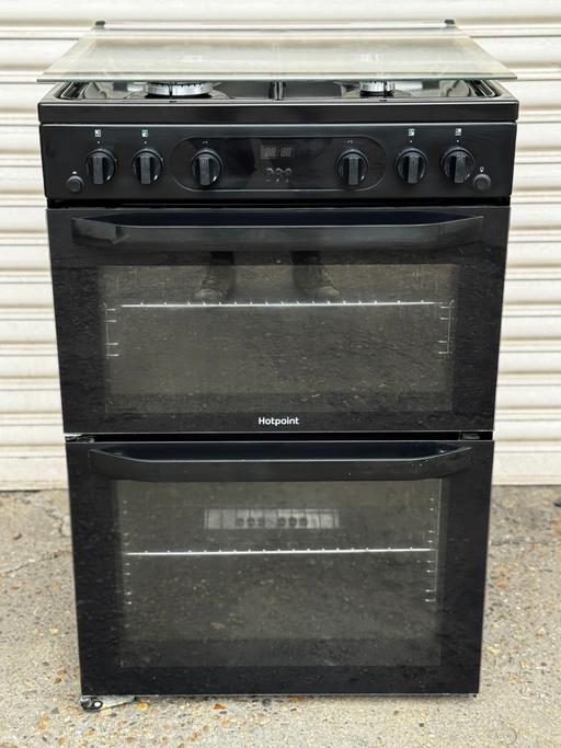 Buy & Sell Hornchurch Havering - Photos for Hotpoint gas cooker 60cm fsd black