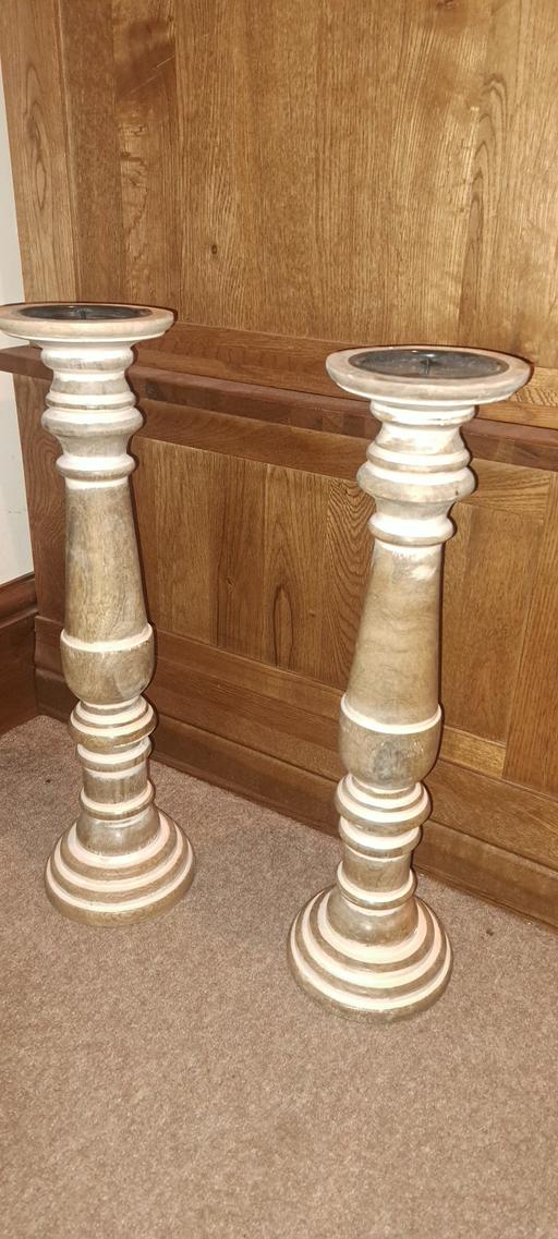 Buy & Sell Stourbridge Dudley - Photos for Pair of rustic candle sticks.