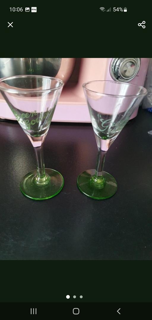 Buy & Sell Upper Gornal Dudley - Photos for vintage green goddess glasses x 2