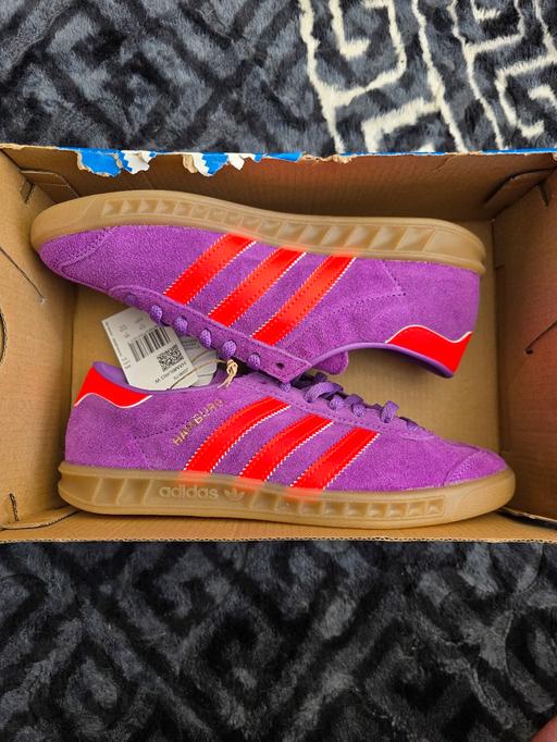 Buy & Sell New Lodge Barnsley - Photos for Adidas Hamburg in Purple / Red Size UK3.5 *BN