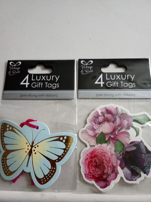 Buy & Sell Horncastle East Lindsey - Photos for 2 new packs of 4 Luxury Gift tags