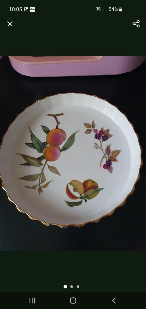 Buy & Sell Upper Gornal Dudley - Photos for royal Worcester flan dish