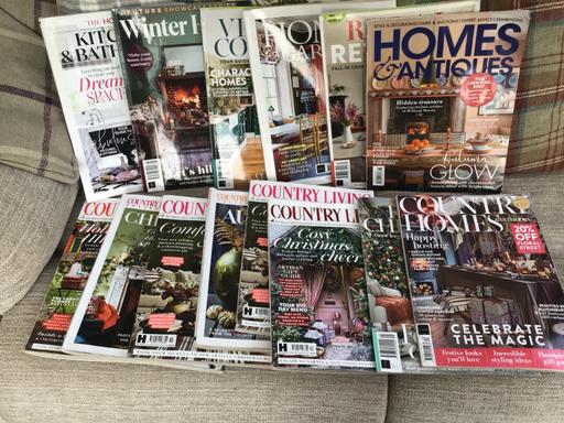 Buy & Sell Essington Wolverhampton - Photos for Bag of Country living magazines