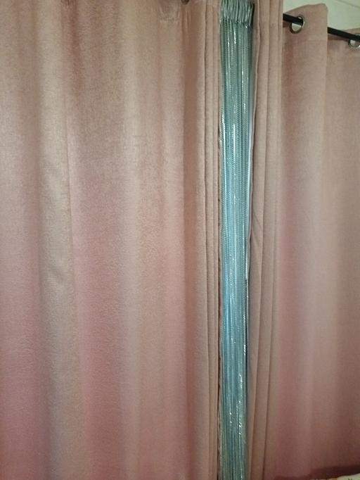 Buy & Sell Nunhead South East London - Photos for eyelet curtains dusky pink like new