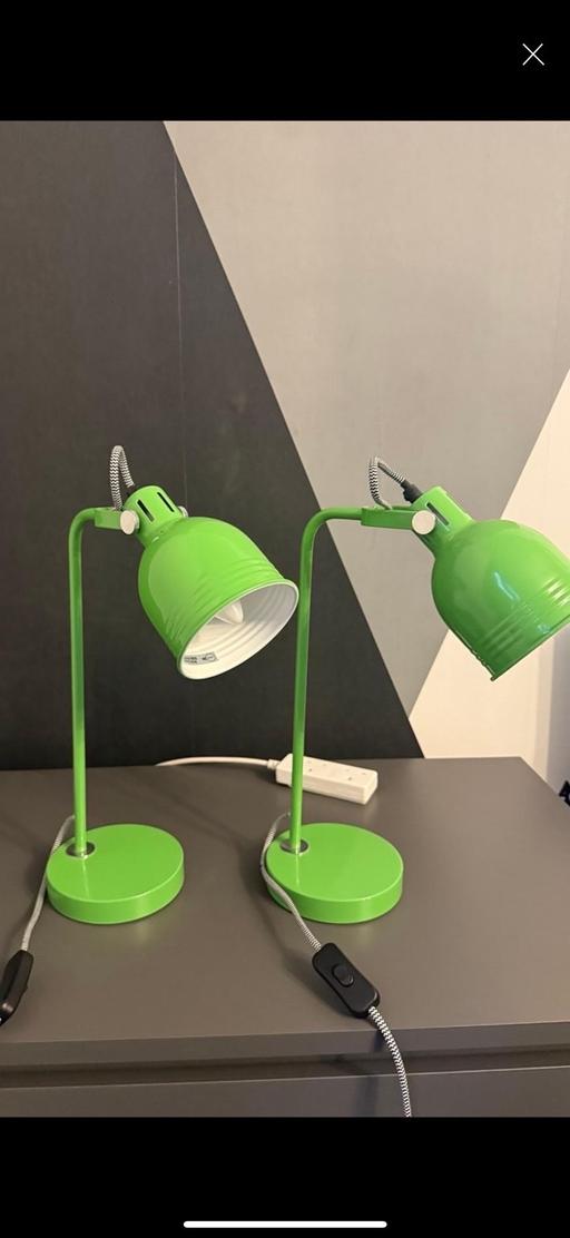 Buy & Sell Dudley Town Centre Dudley - Photos for Green Lamps x2 Dunelm