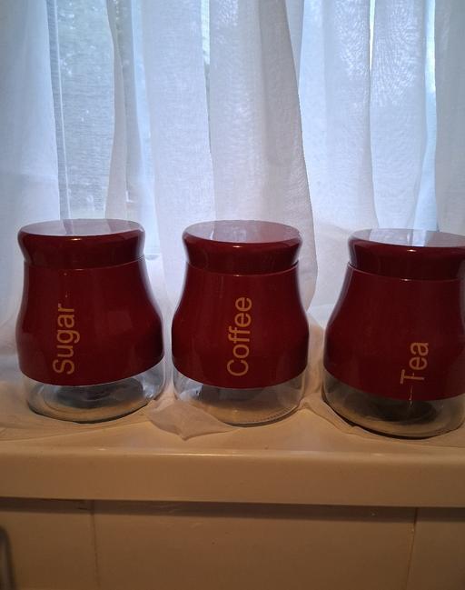 Buy & Sell Woodgate Birmingham - Photos for tea, sugar, coffee glass storage jars