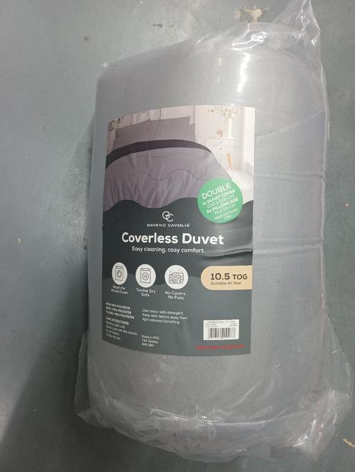 Buy & Sell Chadderton Oldham - Photos for Grey Coverless Duvet 10.5 TOG Double