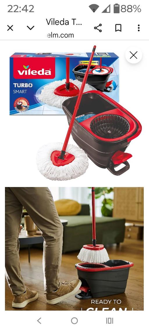 Buy & Sell Maze Hill South East London - Photos for Vileda fast spin mop set