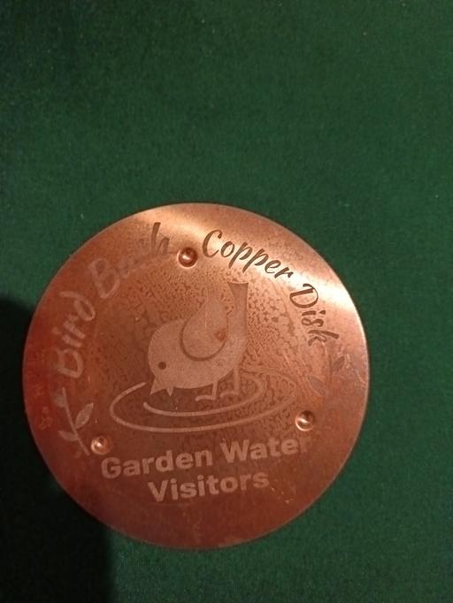 Buy & Sell Peckham South East London - Photos for copper disc for bird bath