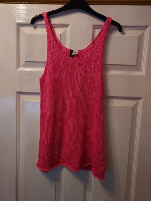 Buy & Sell Woodthorpe Charnwood - Photos for Women's pink knitted vest top size 8