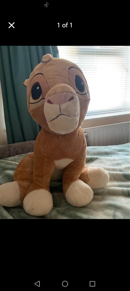 Buy & Sell Hadley Telford and Wrekin - Photos for huge simba from lion king teddie