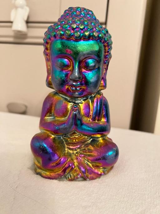 Buy & Sell Easington Lane Sunderland - Photos for Rainbow Crystal Carved Budda