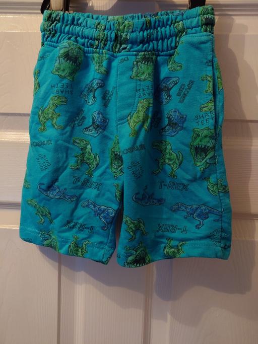  — Boys dinosaur shorts size 4-5 years