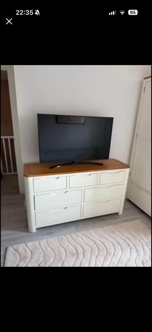 Buy & Sell Wigginton Tamworth - Photos for Oak furniture land “Hove” chest of drawers