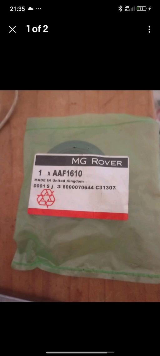 Vehicles Upper Cambourne South Cambridgeshire - Photos for Genuine MG Rover Gearbox Differential Seal