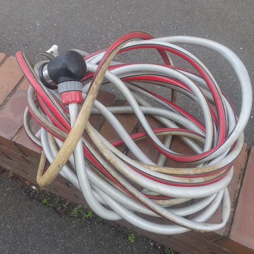 Buy & Sell Pensnett Dudley - Photos for 50 ft Of Garden Hose With Tap Connector ,Good