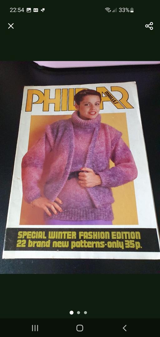 courses Upper Gornal Dudley - Photos for vintage phildar knitting book