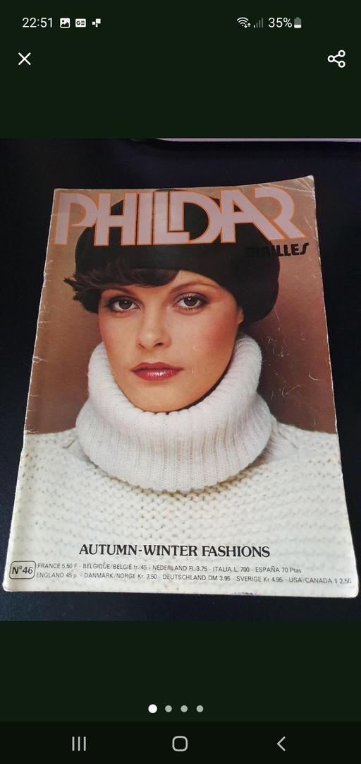courses Upper Gornal Dudley - Photos for vintage phildar knitting book