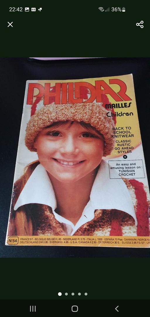 courses Upper Gornal Dudley - Photos for vintage phildar knitting book