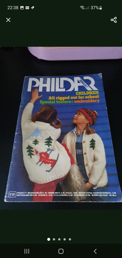 courses Upper Gornal Dudley - Photos for vintage phildar knitting book