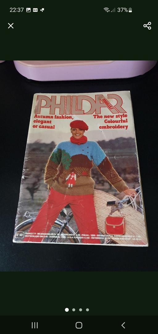 courses Upper Gornal Dudley - Photos for vintage phildar knitting book