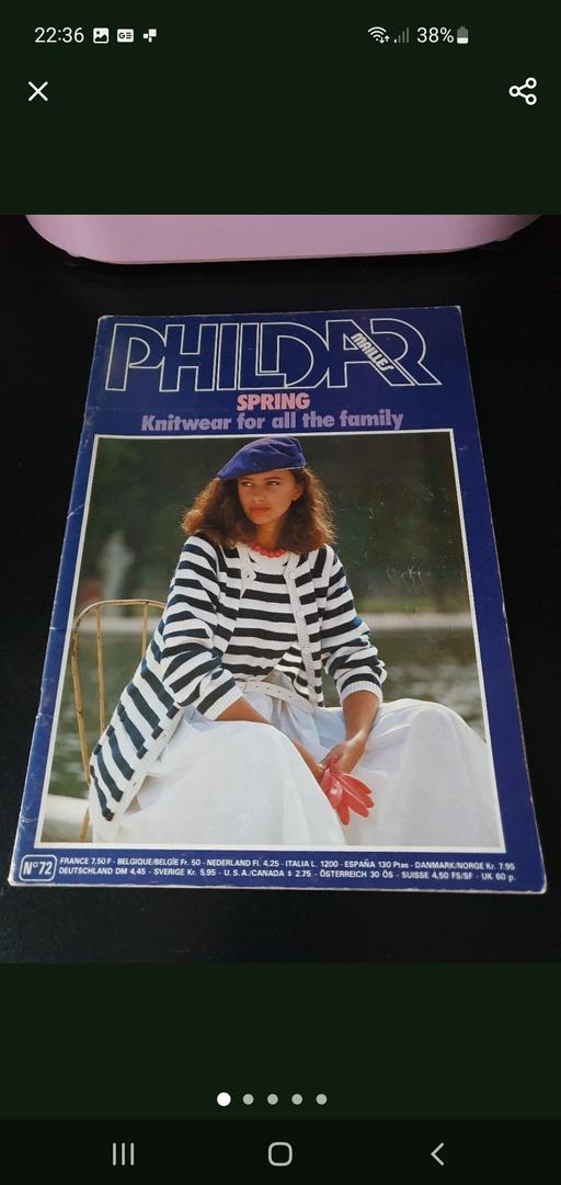 courses Upper Gornal Dudley - Photos for vintage phildar knitting book