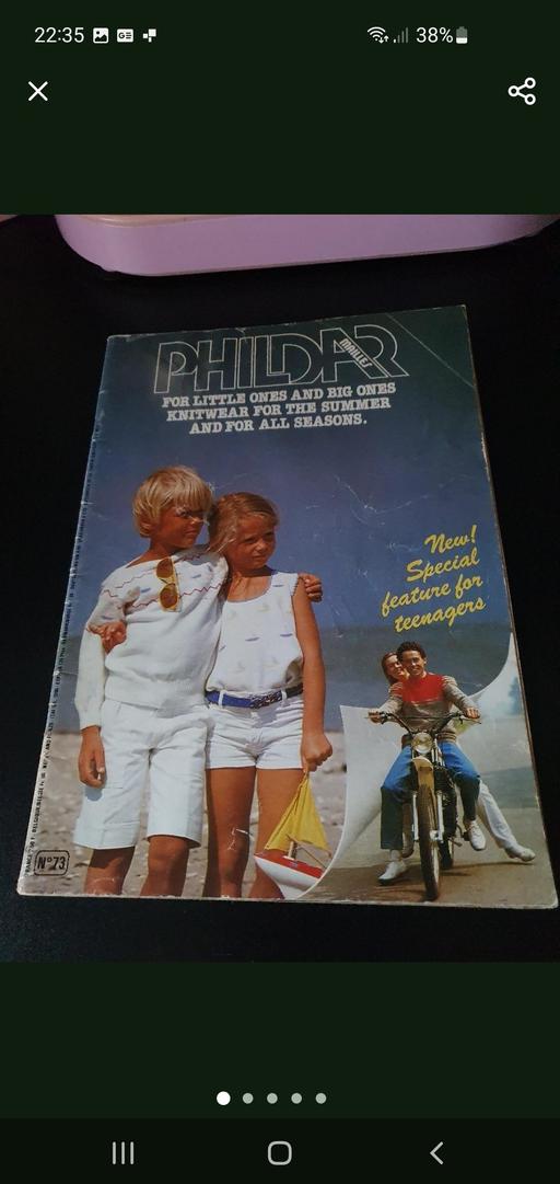 courses Upper Gornal Dudley - Photos for vintage phildar knitting book