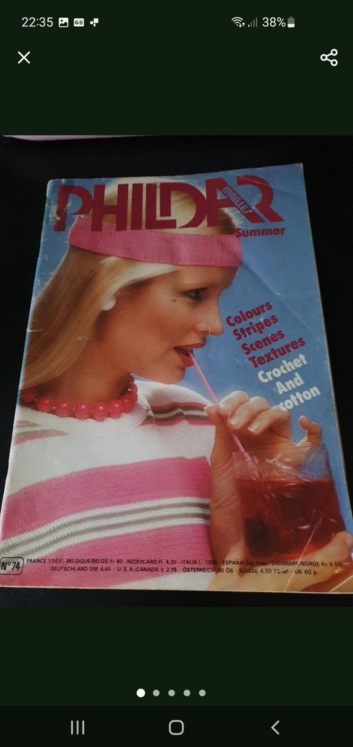 courses Upper Gornal Dudley - Photos for vintage phildar knitting book